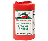 1lb Red Cryovac Mild Cheddar Midget
